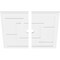Ekena Millwork Knox Architectural Grade PVC Contemporary Ceiling Medallion, Two Piece, 32"OD x 3"ID x 11"C x 1"P CMP32KX2-03000 - alternate 2